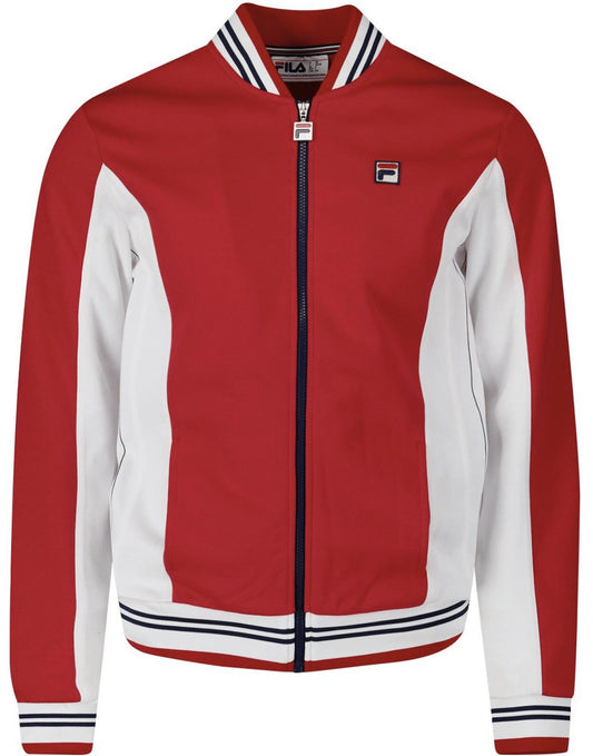 Fila Red Borg Wimbledon Settanta Tennis Track Top - RRP £75