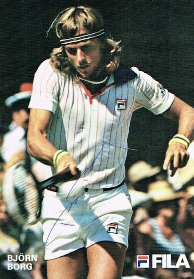 Fila Bjorn Borg BB1 Fig Polo Tennis Shirt - West Ham, Burnley, Aston Villa