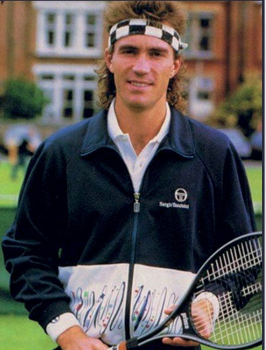 Sergio Tacchini Pat Cash Kit -Track Top, Polo, Shorts, Socks & Headband RRP £190