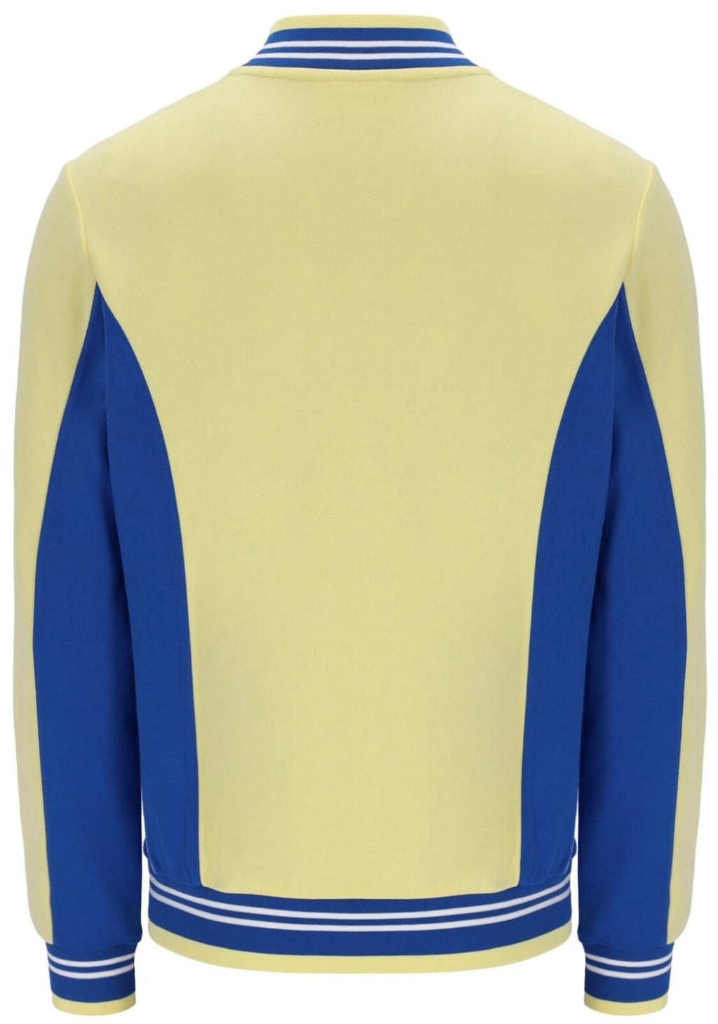 Fila Vintage Borg Wimbledon Settanta Tennis Track Top (Yellow/Blue RRP £80
