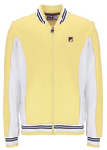 Fila Vintage Settanta Borg Yellow Tennis Track Top - Oxford, Brazil, Wolves