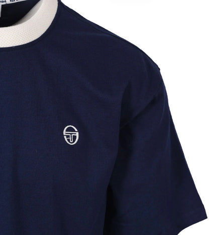 Sergio Tacchini Berto Navy Blue T-Shirt - Ltd Edition