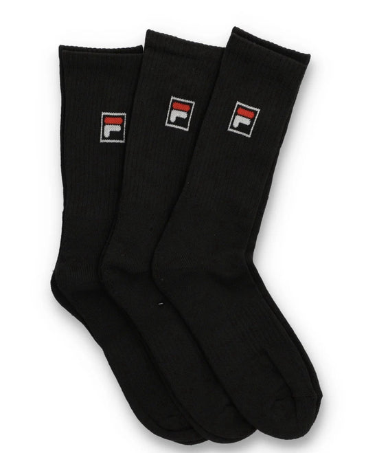Fila Vintage Bjorn Borg Wimbledon (pack of 3 pairs) of Black tennis socks