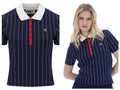 Fila Vintage BAI Women’s Navy Tennis Polo Shirt - Ltd Edition