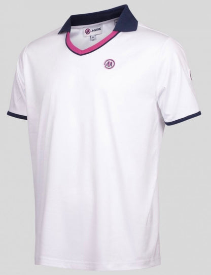 Maglificio Maggia ‘Finest Retro Tennis Clothing’- Newcombe Wimbledon Polo Shirt