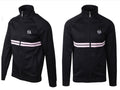 Sergio Tacchini New Dallas John Mcenroe Black & Lilac - Tennis Track Top RRP £80