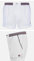 Fila Borg Hightide Retro Borg Wimbledon White Tennis Shorts(Football Casuals)