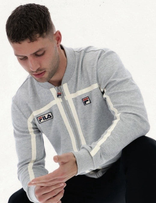 Fila Borg Fila Emilio Tennis Track Top in Grey