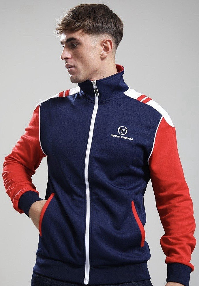 Sergio Tacchini Drive TT Blue - Tennis Track Top - New for Autumn 2025