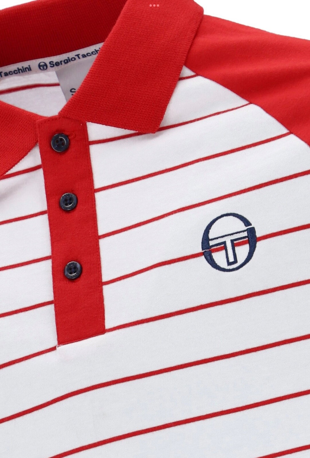 Sergio Tacchini Sandro Polo Shirt & SuperMK2 Shorts Outfit - McEnroe -White/Red
