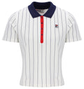 Fila Vintage BAI Women’s Off White Tennis Polo Shirt - Ltd Edition