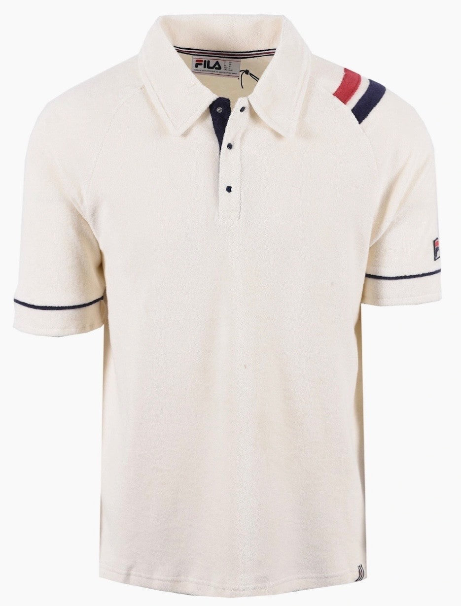 Fila Massimo Bjorn Borg BB1 Gardenia (off white) Iconic Tennis Shirt
