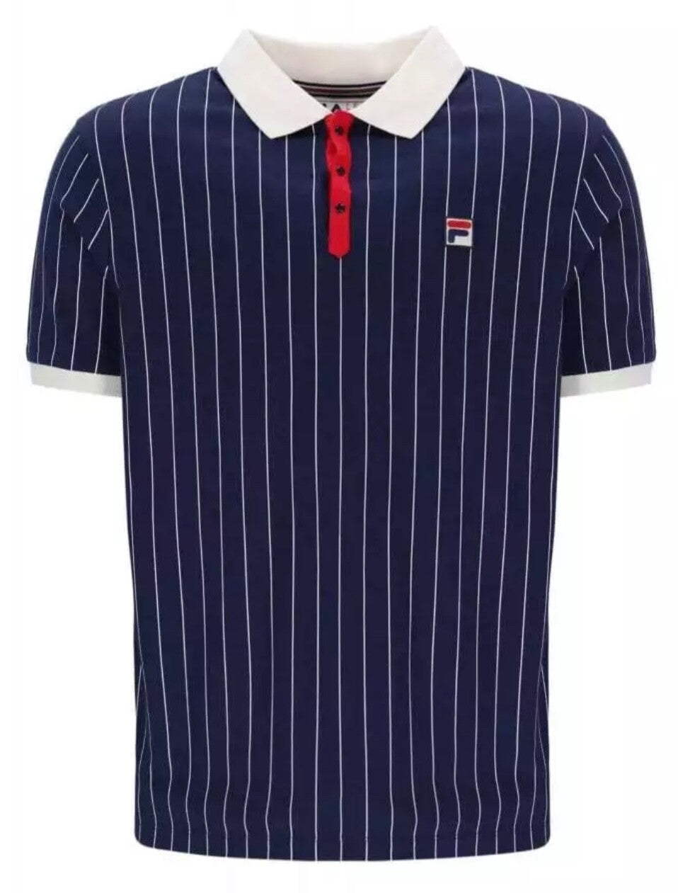 Fila Borg BB1 Navy Tennis Polo Shirt & Navy Hightide Tennis Shorts RRP £90
