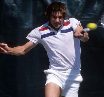 U.S Open Jimmy Connors Tennis Polo Shirt-worn in 1976 & 77 - Original Remake.