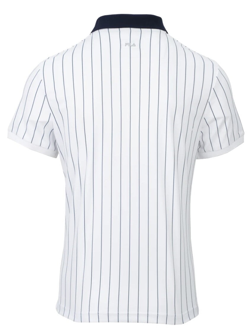 Fila Bjorn Borg Heritage Polo - White Wimbledon Performance Tennis Shirt RRP £60