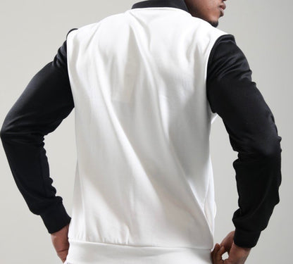 Sergio Tacchinii Dallarindo McEnroe -White/Black - Tennis Track Top RRP £80