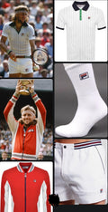 Fila Bjorn Borg Original Wimbledon Set (Track, Polo, Shorts & Socks)