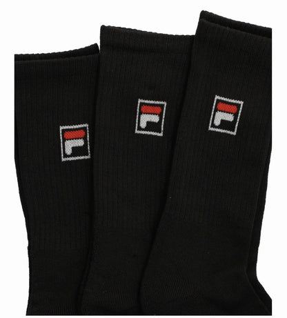 Fila Vintage Bjorn Borg Wimbledon (pack of 3 pairs) of Black tennis socks