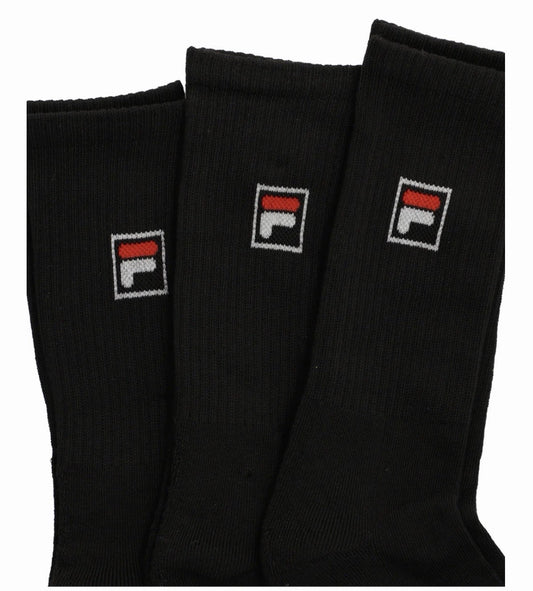 Fila Vintage Bjorn Borg Wimbledon (pack of 3 pairs) of Black tennis socks