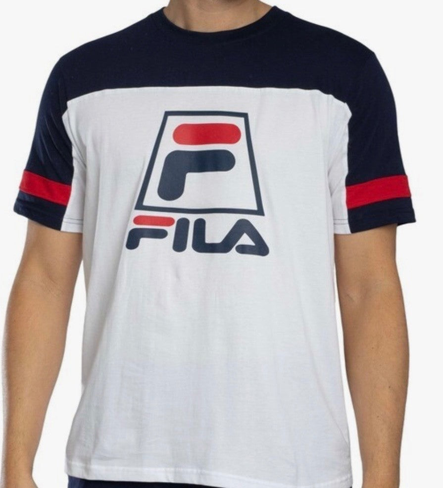 Fila Bjorn Borg 1980s Training T-Shirt - 100% Cotton - Ltd Edition RRP £40