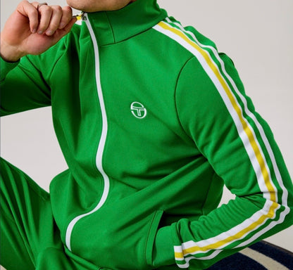 Sergio Tacchini Franco Ireland Green Track Top RRP £80