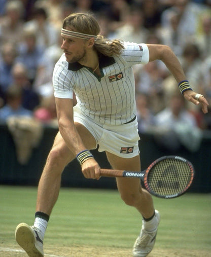 Fila Bjorn Borg’s Wimbledon Kit-Shirt, Shorts, Socks, headband & Free Wristbands