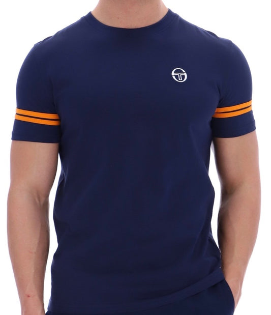 Sergio Tacchini Grello Maritime Blue T-Shirt - Ltd Edition