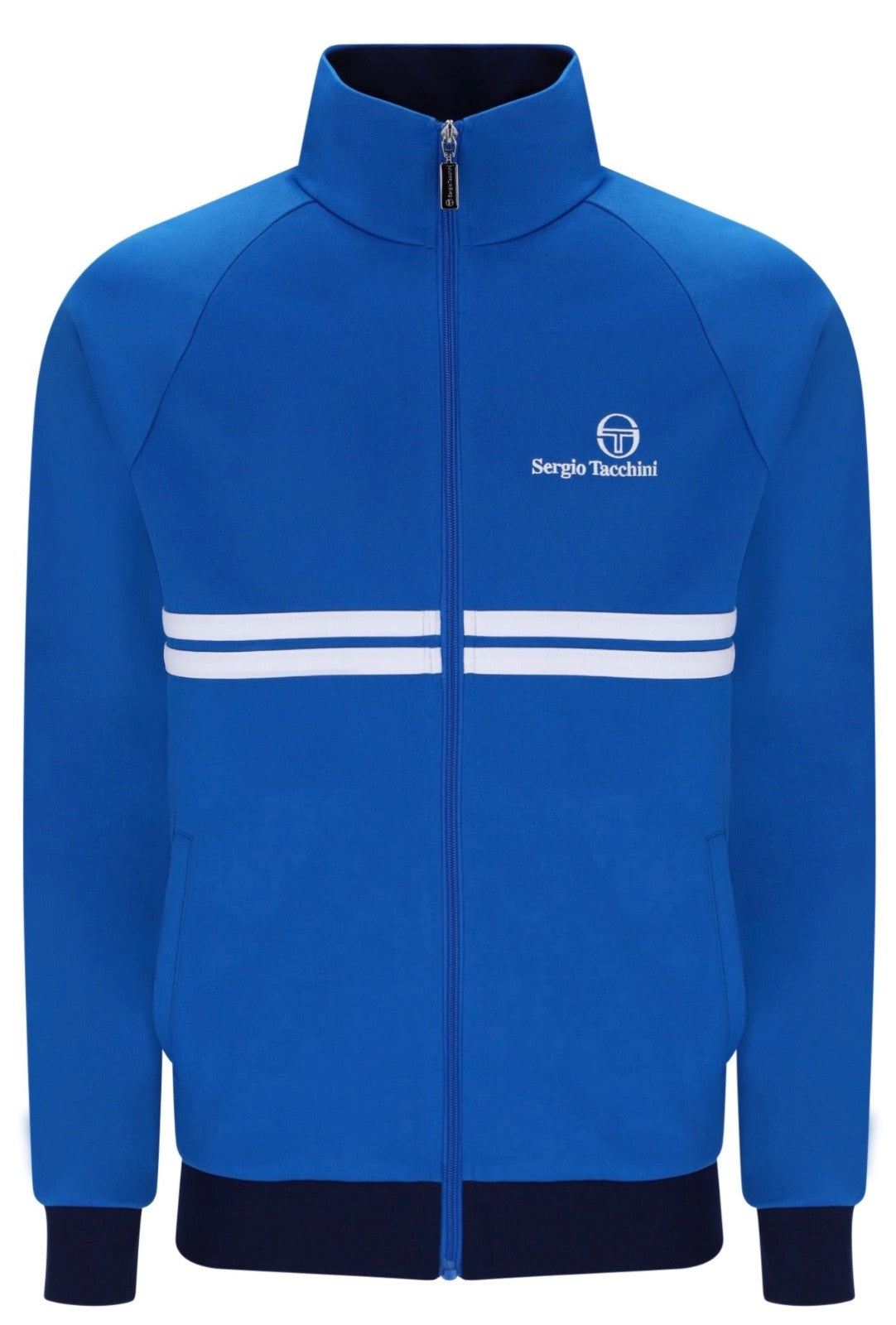 Sergio Tacchini - New Dallas McEnroe Track Top in BlueWimbledon 1981 Ltd Edition
