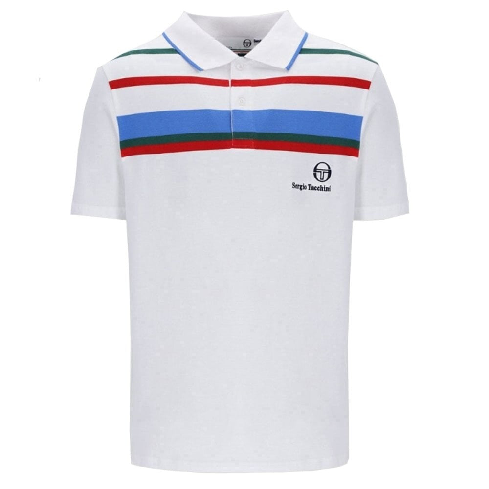Sergio Tacchini Pat Cash Wimbledon Denver Tennis Polo Shirt -Ltd Edition RRP £50