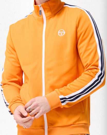 Sergio Tacchini Netherlands Franco Orange Tennis Track Top RRP £80