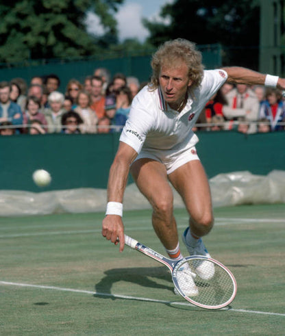 Maglificio Maggia Retro Tennis - Vitas Gerulaitis Wimbledon White Shorts RRP £50