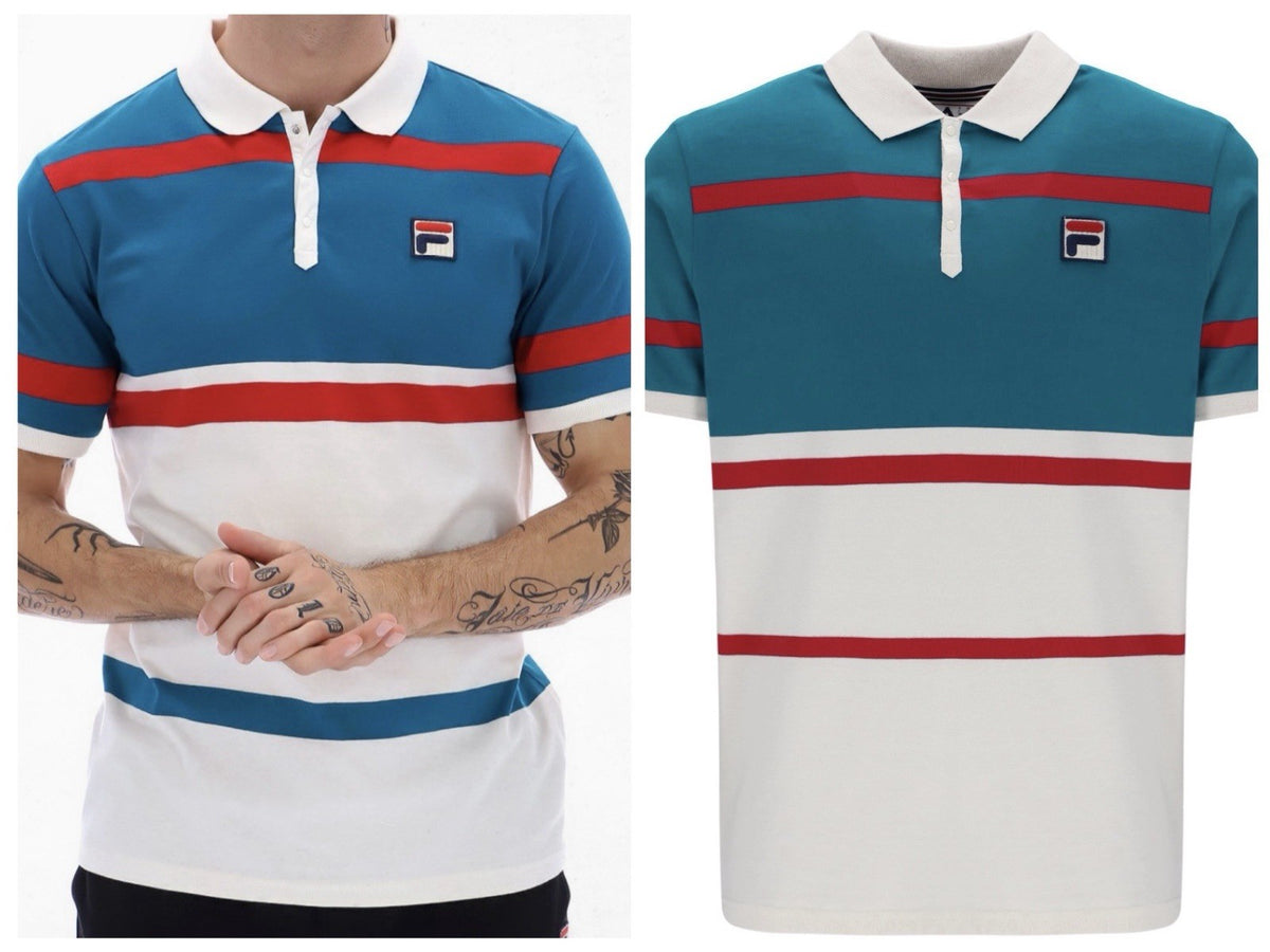 Fila Vintage Borg Suntory Cup Clarkson Polo Shirt Ltd Edition