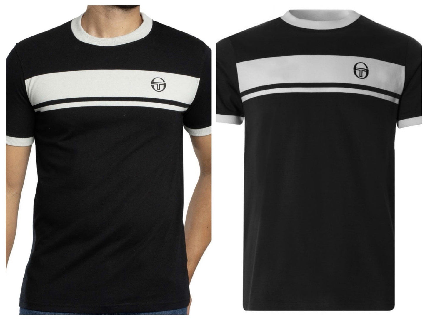 Sergio Tacchini Masters Tee T-Shirt - Black