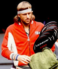 Fila Settanta Wimbledon Red Tennis Track Top - RRP £75 - Bjorn Borg