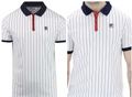 Fila Bjorn Borg BB1 Polo - Iconic Tennis Shirt - 100% Cotton - White