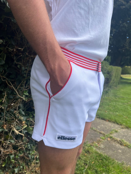 Ellesse Wimbledon Vilas Tennis Shorts-Best Shorts! RRP £50 Half-Price Clearance!
