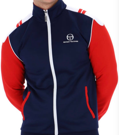 Sergio Tacchini Drive TT Blue - Tennis Track Top - New for Autumn 2025