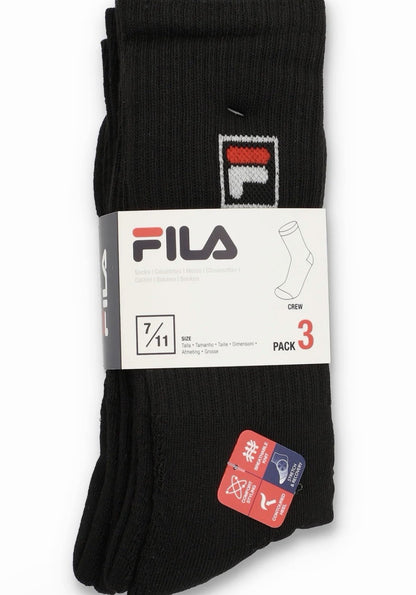 Fila Vintage Bjorn Borg Wimbledon (pack of 3 pairs) of Black tennis socks