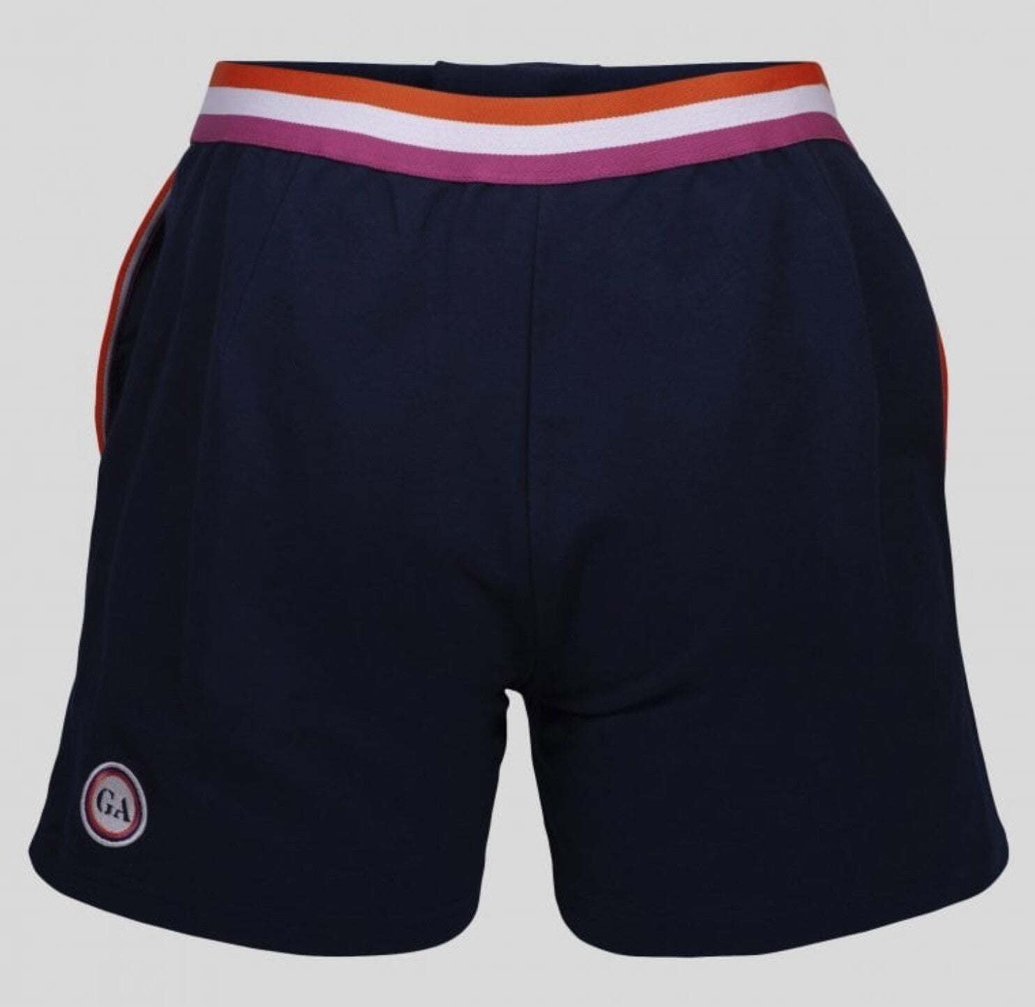 Maglificio Maggia Vitas Gerulaitis Retro Navy Tennis Shorts - RRP £50
