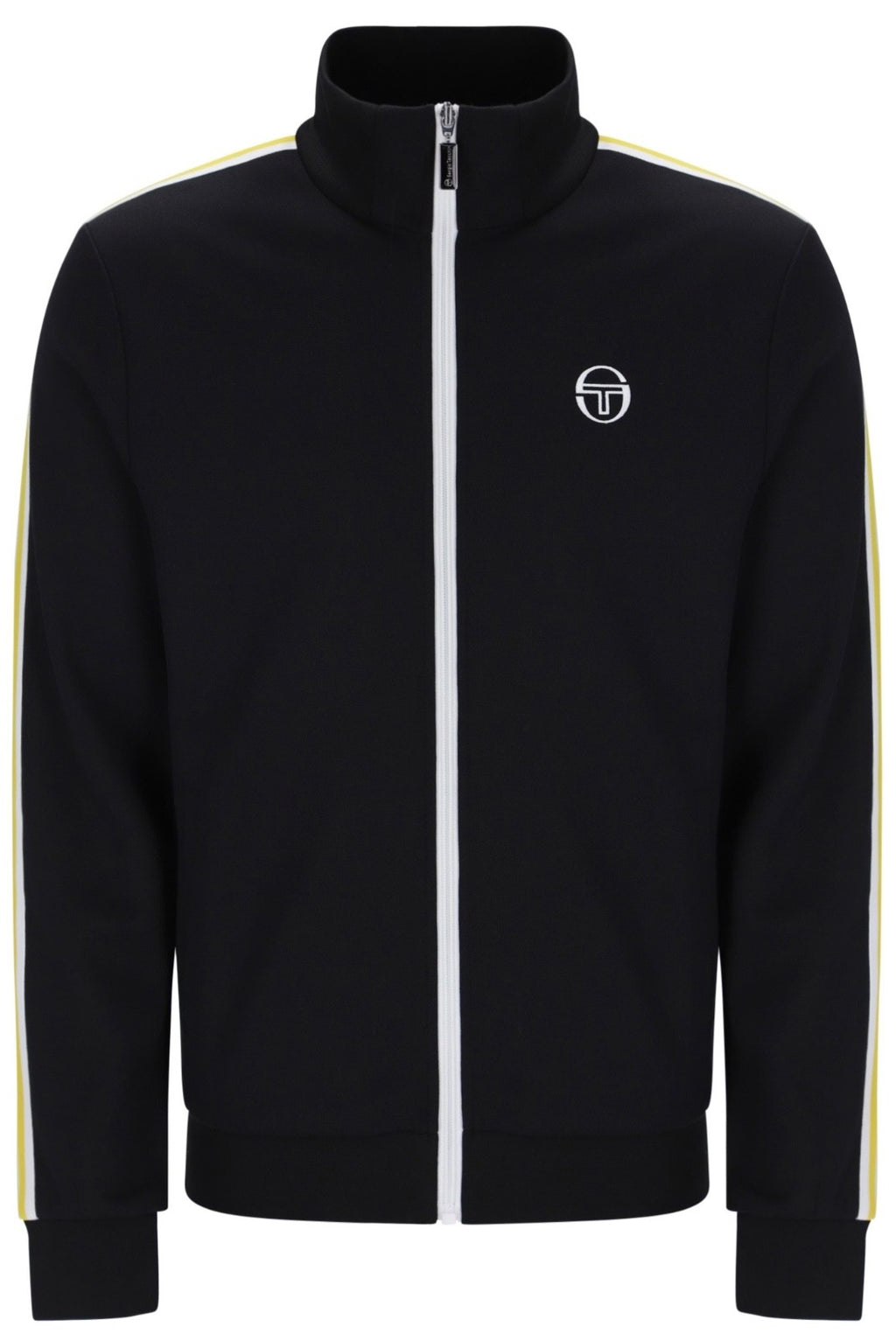 Sergio Tacchini Franco Black Tennis Track Top RRP £80