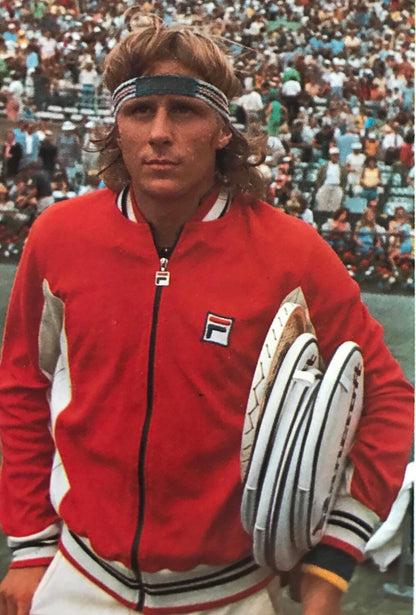 Fila Borg Wimbledon Settanta Tennis Track Top  RRP £75.