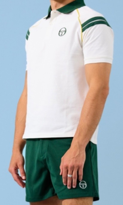 Sergio Tacchini New Cortona Mcenroe Polo Shirt & Tennis Shorts RRP £90