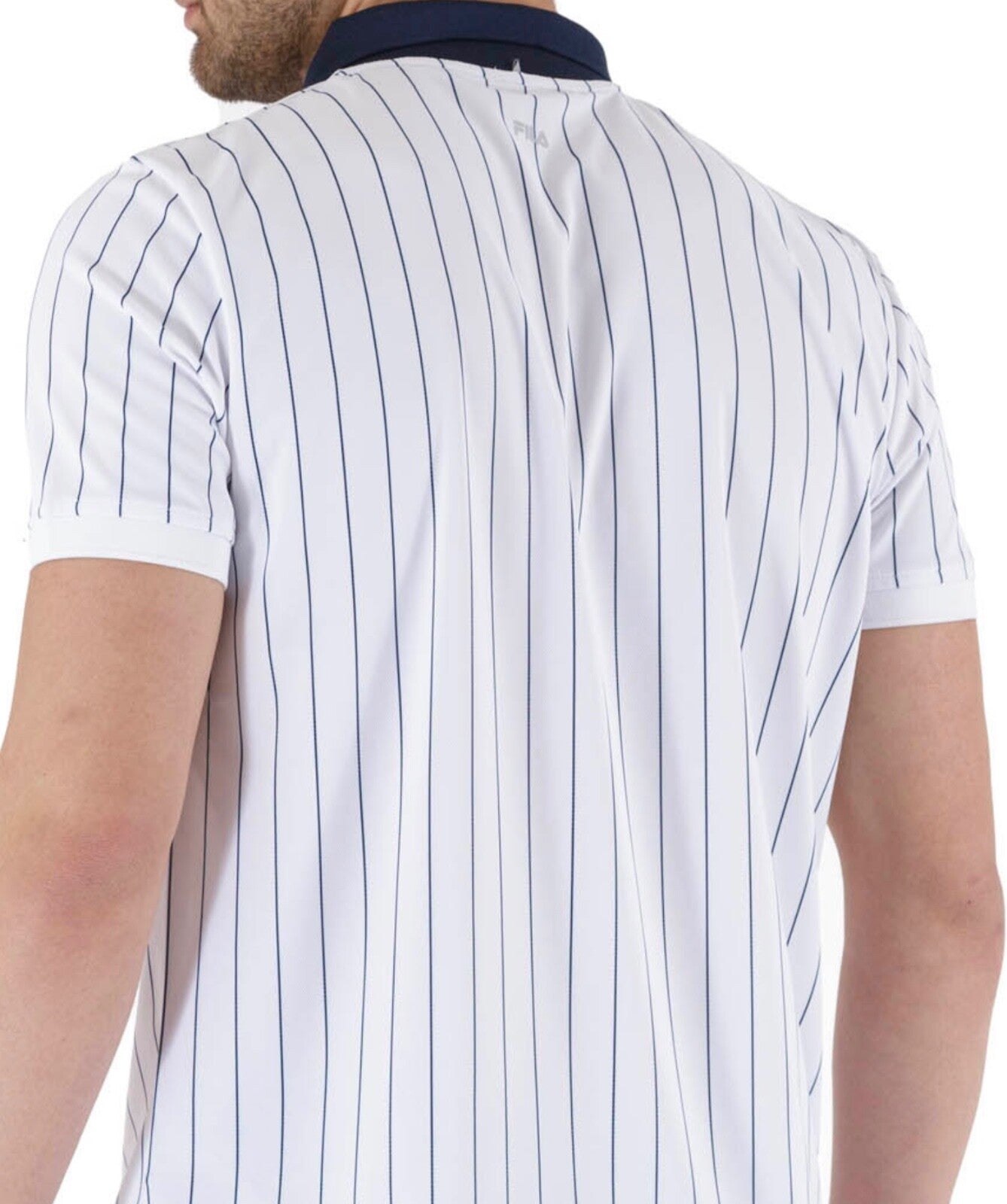 Fila Bjorn Borg Heritage Polo - White Wimbledon Performance Tennis Shirt RRP £60