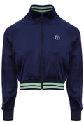Sergio Tacchini Carmella Women’s Velour Blue Track Jacket Summer 2026