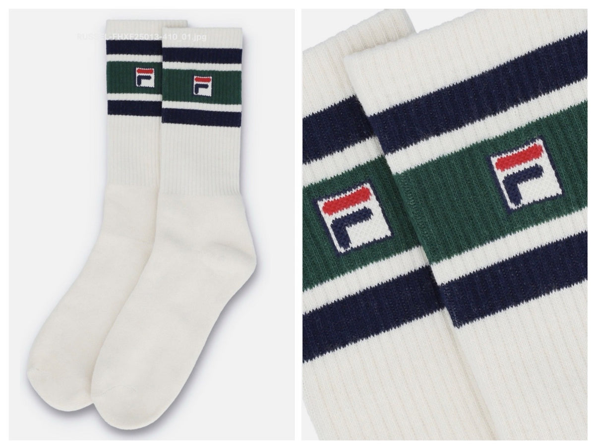 Fila Vintage Bjorn Borg’s Wimbledon (pack of 3 pairs) of white tennis socks