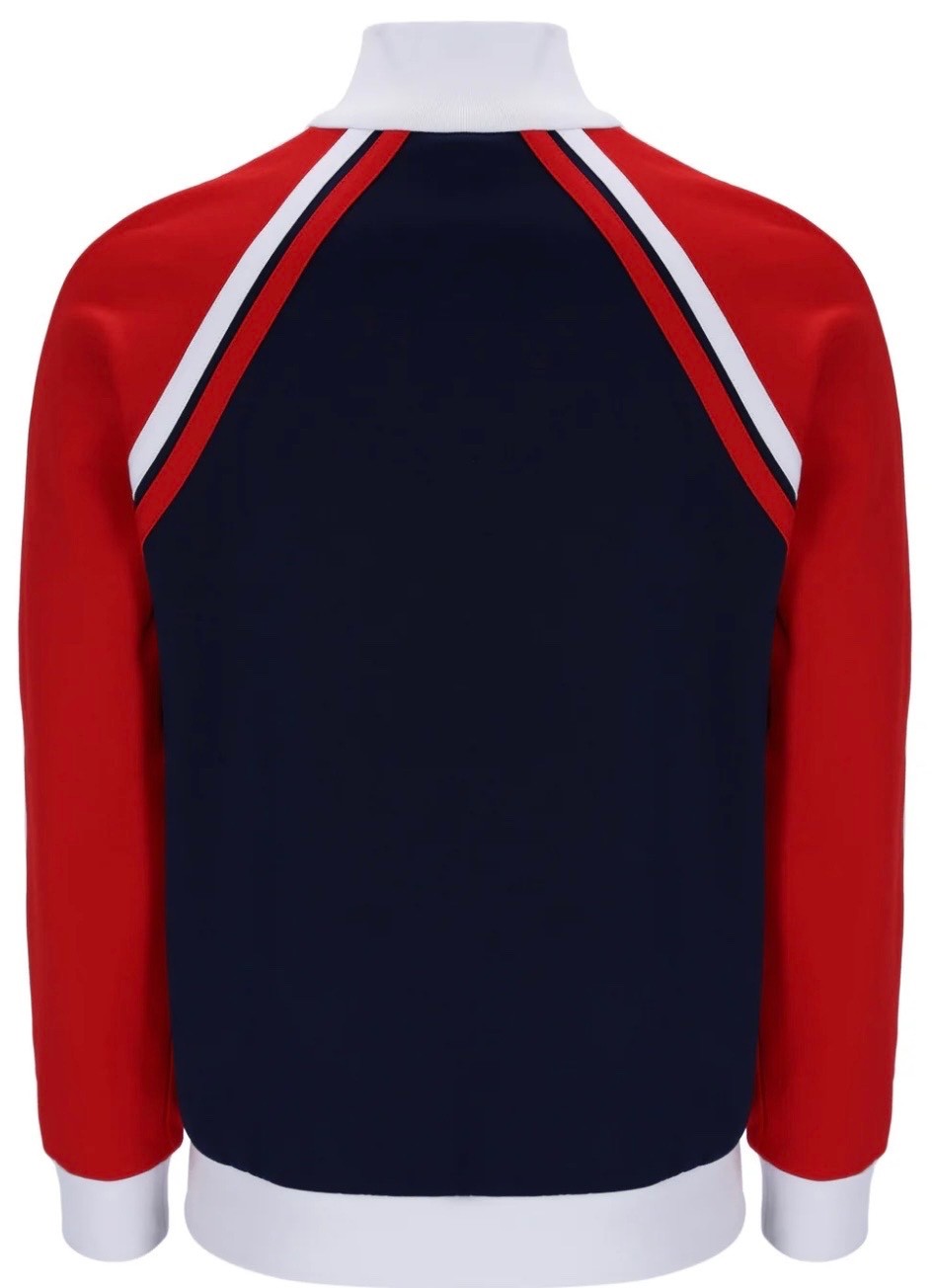 Sergio Tacchini Ltd Edition Ghibli McEnroe Blue/Red - Tennis Track Top RRP £80