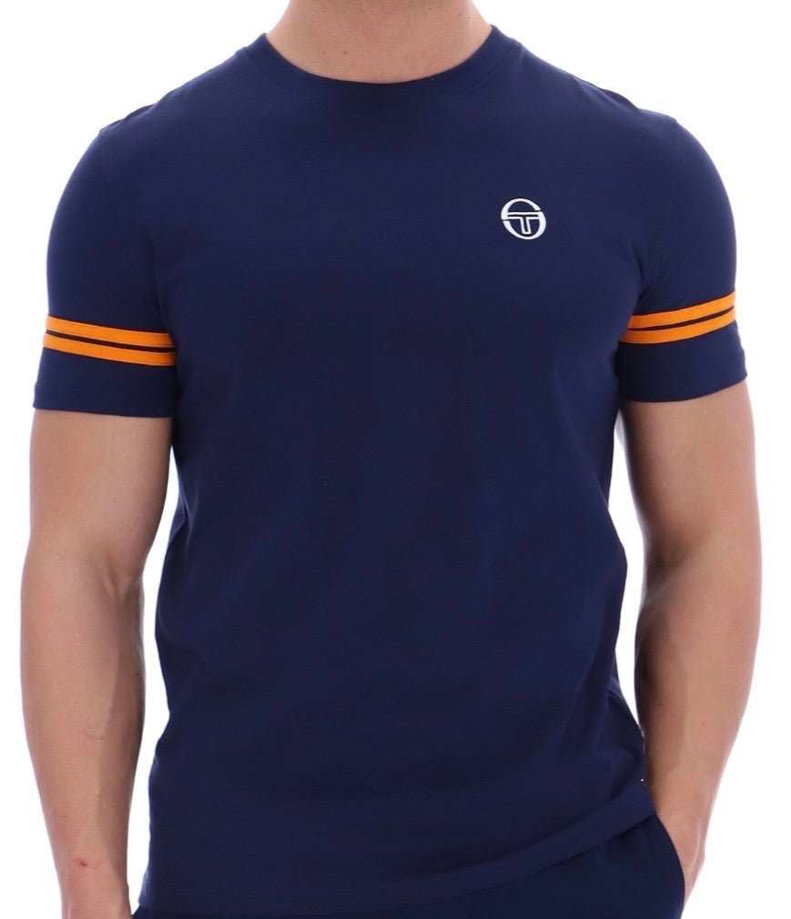 Sergio Tacchini Grello Maritime Blue T-Shirt - Ltd Edition