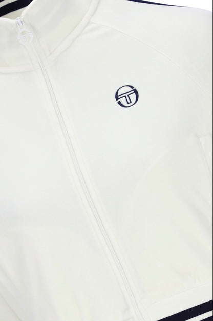 Sergio Tacchini Carmella Women’s Velour Gardenia/Blue Track Jacket Summer 2026