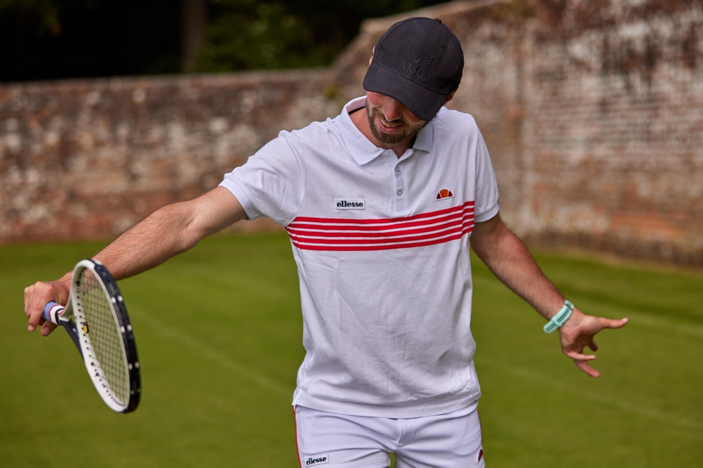 Ellesse Vilas Vanni Polo - The Famous Vilas Tennis Shirt-Exclusive! Half Price!