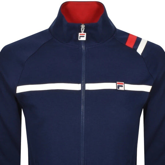 Fila Vintage Borg Wimbledon Settanta MKII Tennis Track Top (Blue) RRP £75